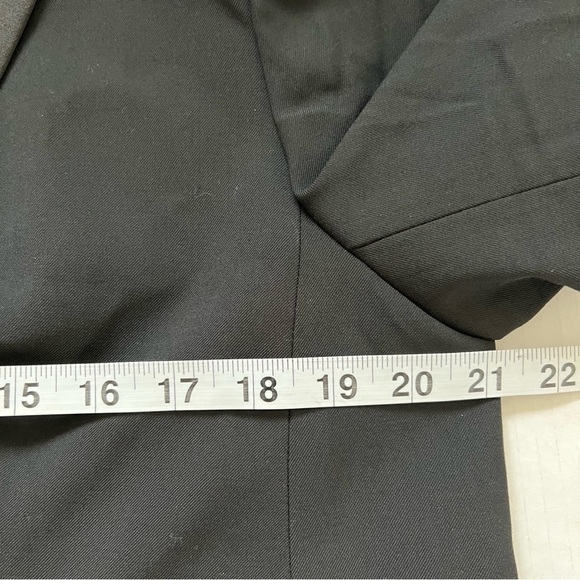 NWT Madewell Cropped Tuxedo Blazer Black SZ 8 - Picture 9 of 10